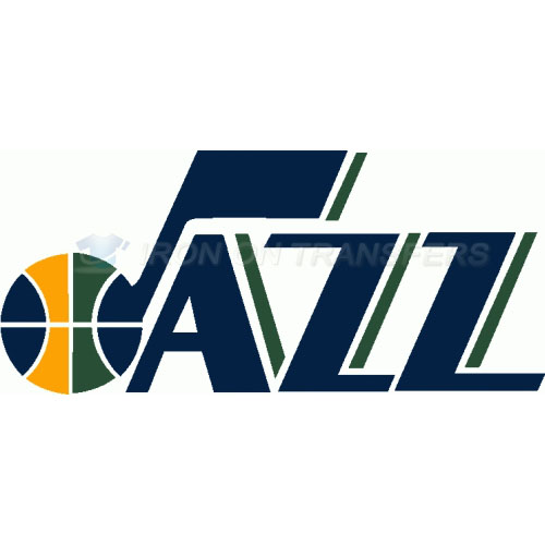 Utah Jazz Iron-on Stickers (Heat Transfers)NO.1212
